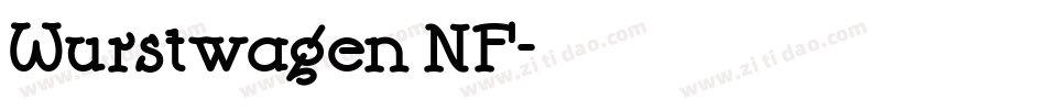Wurstwagen NF字体转换